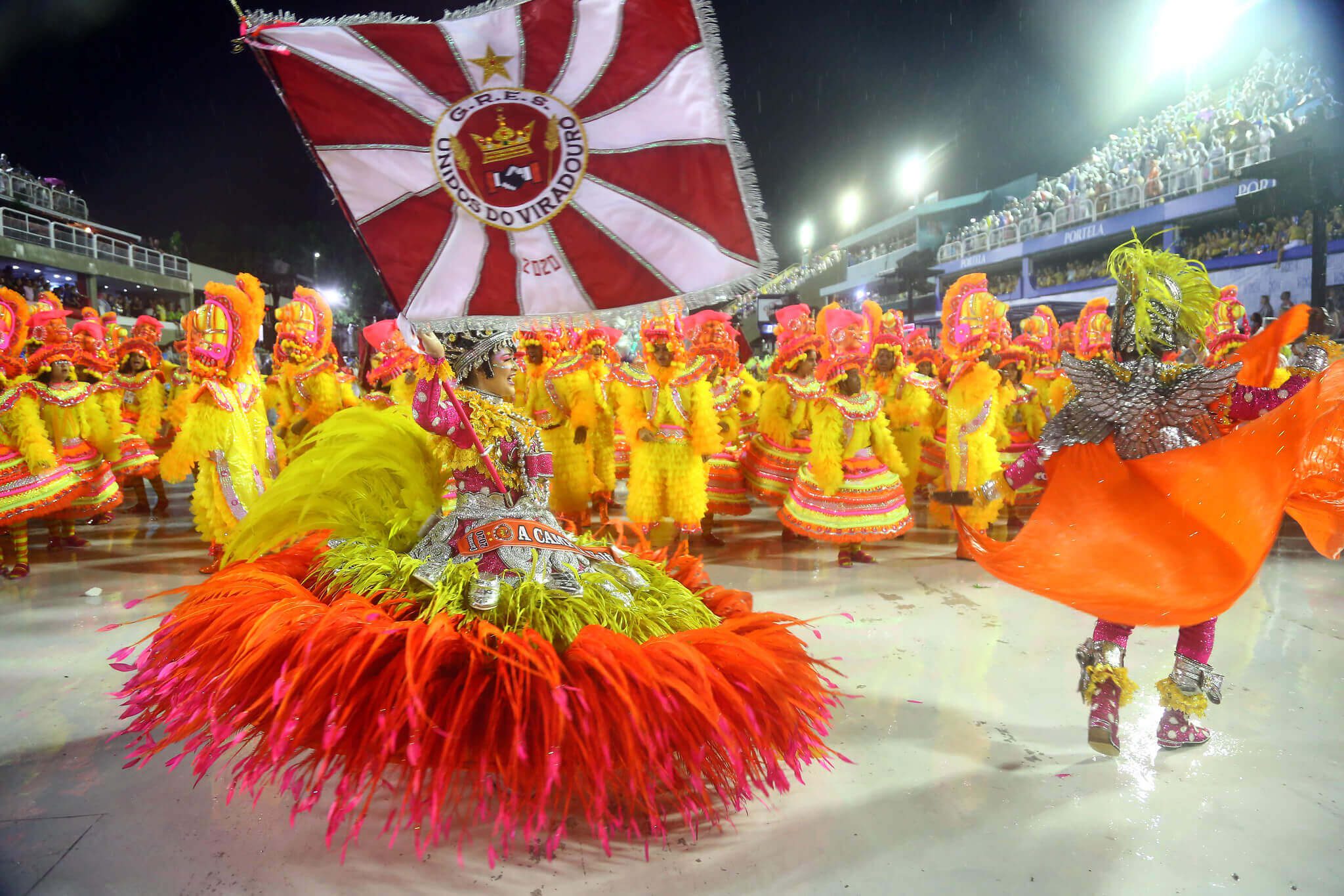 Viradouro, campeã do carnaval no Rio 2020