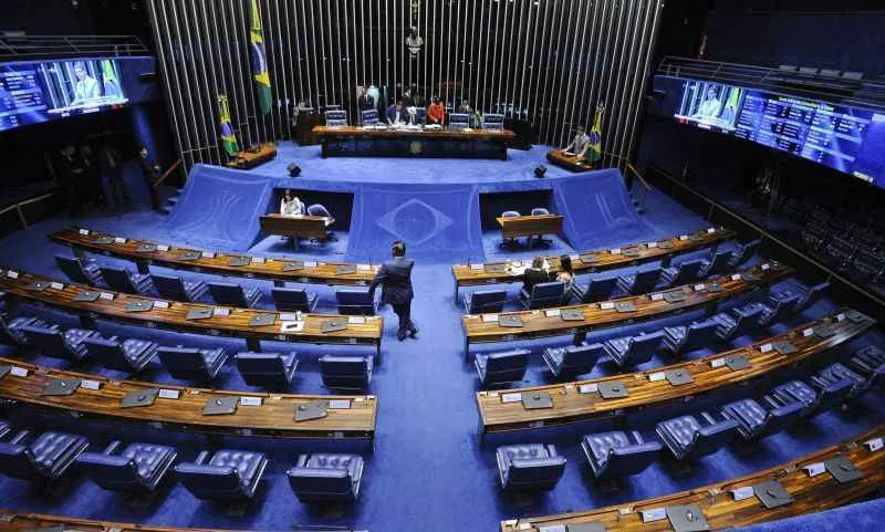 Foto do senado brasileiro